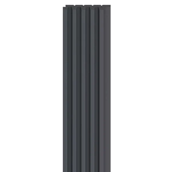 Linerio-S-Line-Anthracite-Slat-Panel Linerio S-Line Anthracite Slat Panel