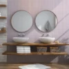 Decorwall Vari Wave Pink Slat Panel
