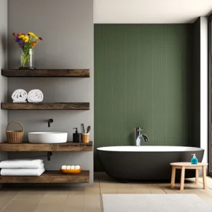 Decorwall Sage Green Slat Panel